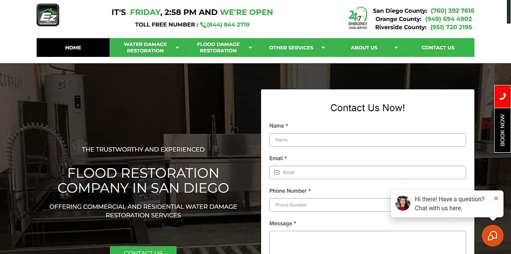 ez flood restoration usa