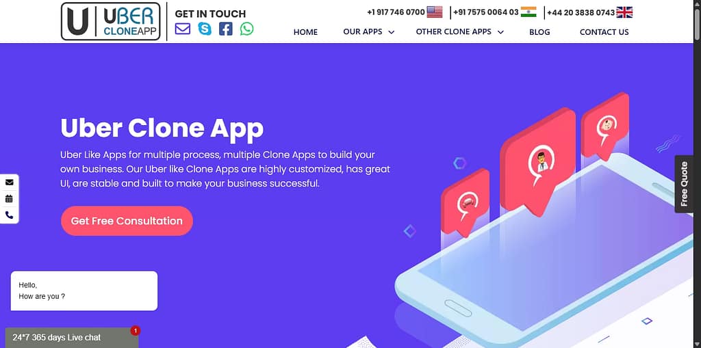 uber clone app