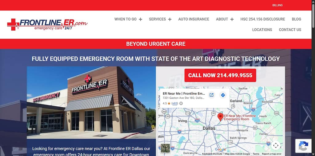 frontline er dallas