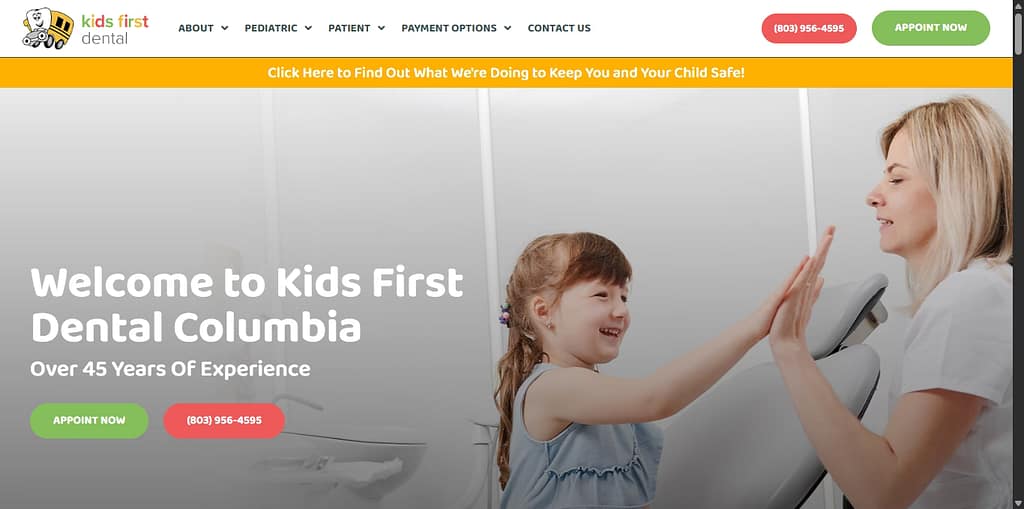 kids first dental columbia