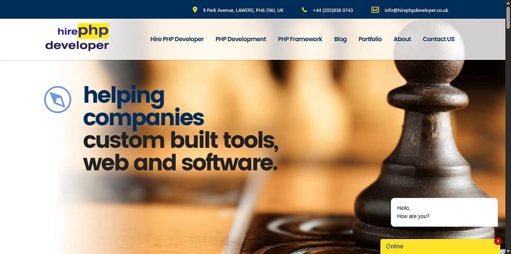 hire php developer uk