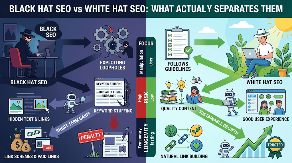 black hat seo vs white hat seo