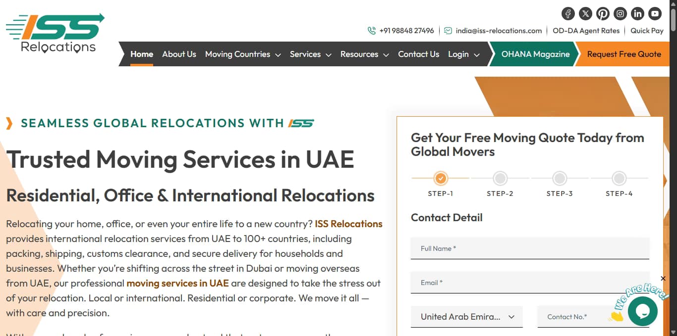 iss relocations