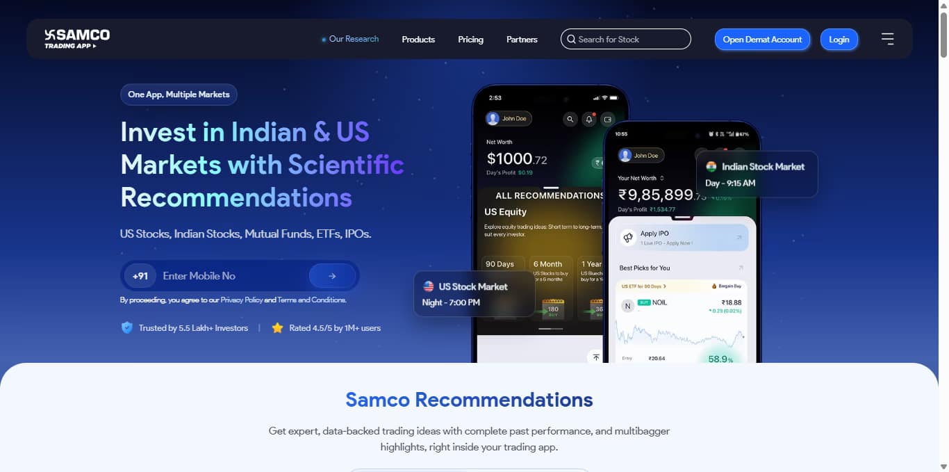samco securities