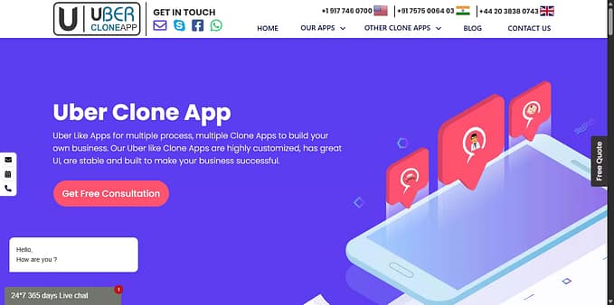 uber clone app