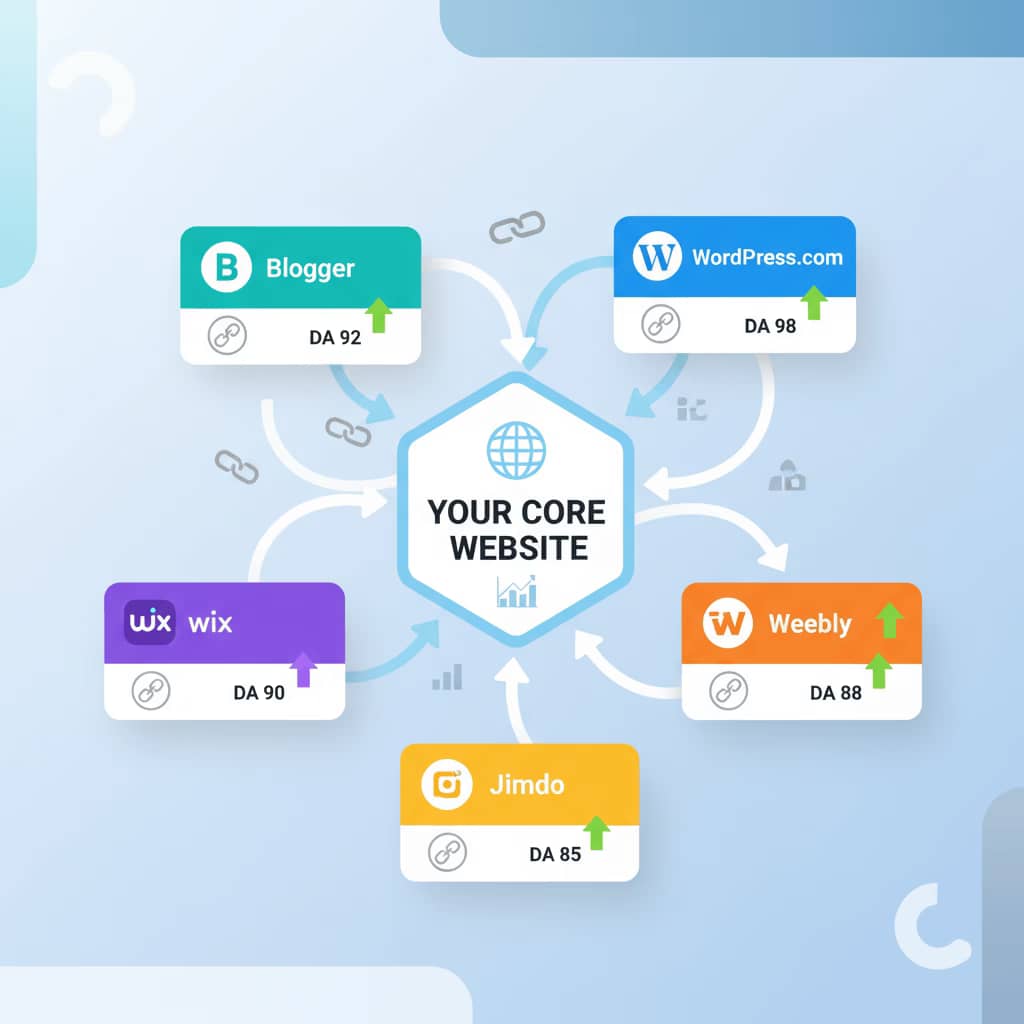 Web 2.0 Submission Sites with Authority
